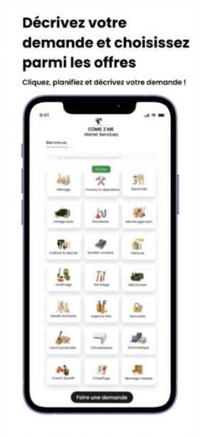 Come2Me — services à domicile