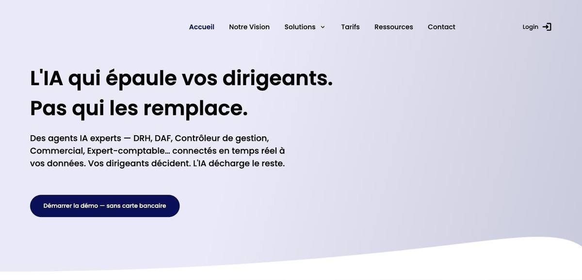 Ecos-IA — L'IA qui épaule vos dirigeants